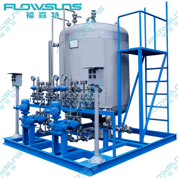 Skid de la bomba dosificadora